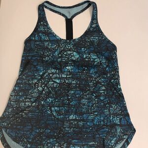 Old navy racerback hi low top athletic yoga tank-XS